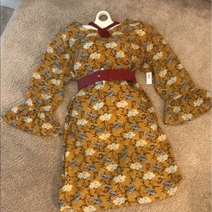 New with Tags Yellow Dress fits smaller
